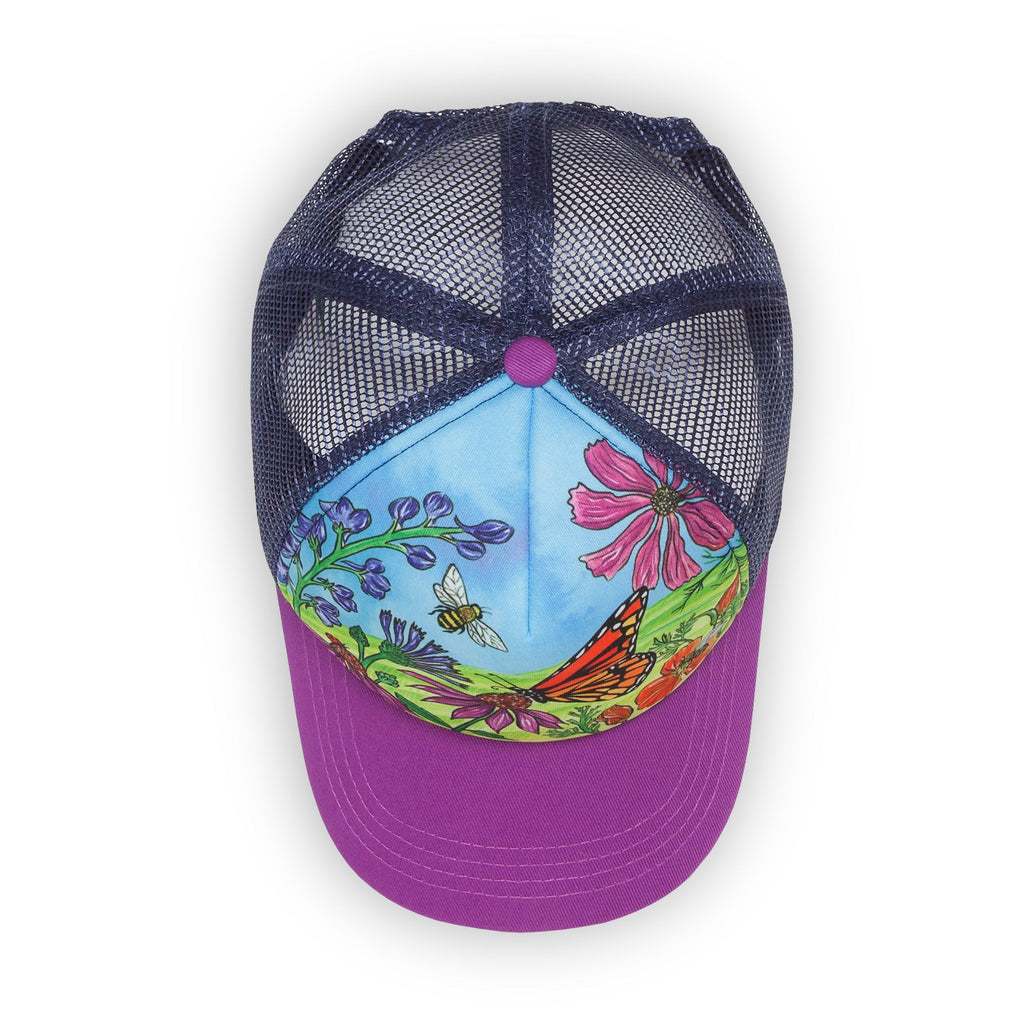 Kids' Butterfly and Bees Trucker J9