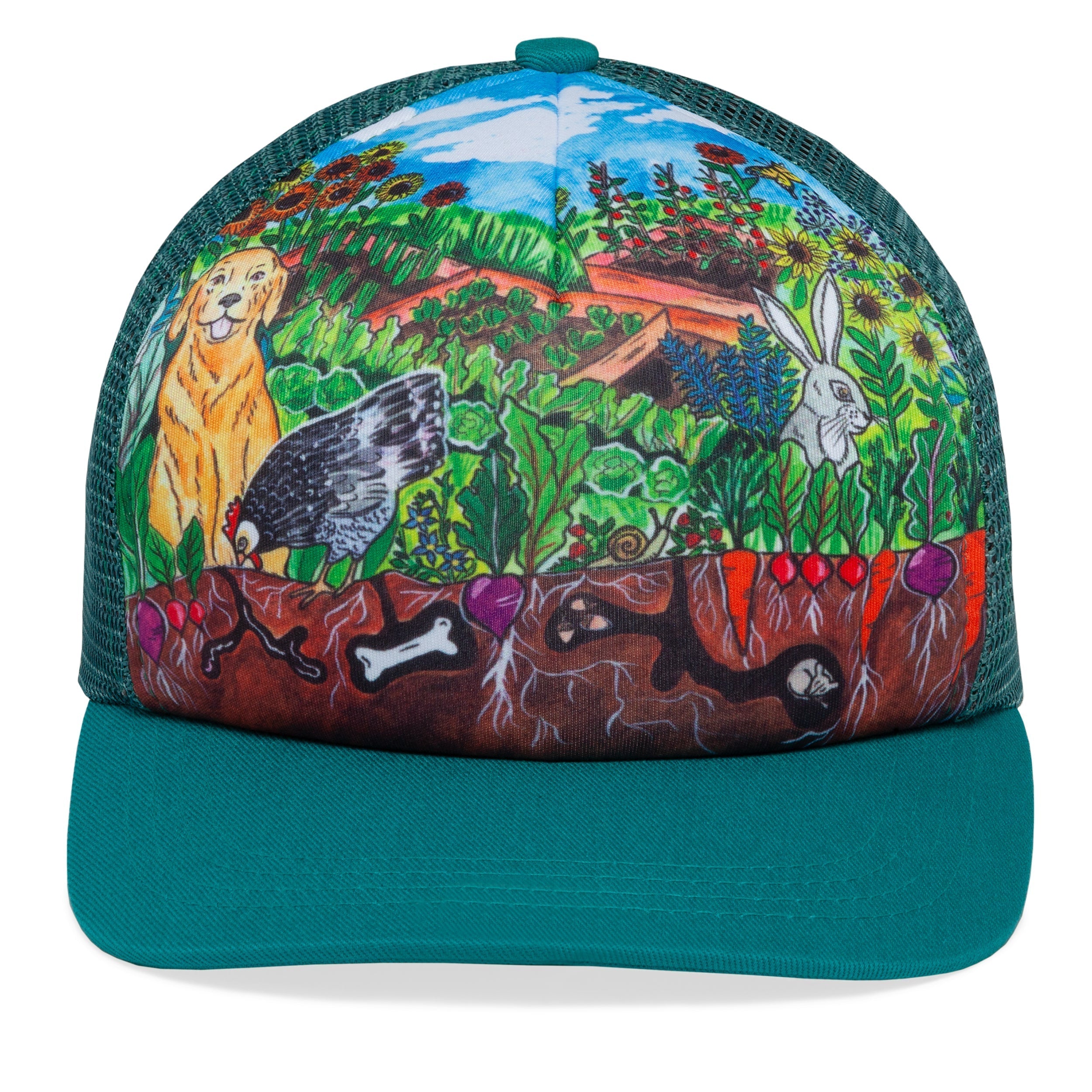 Kids' Garden Party Trucker W3