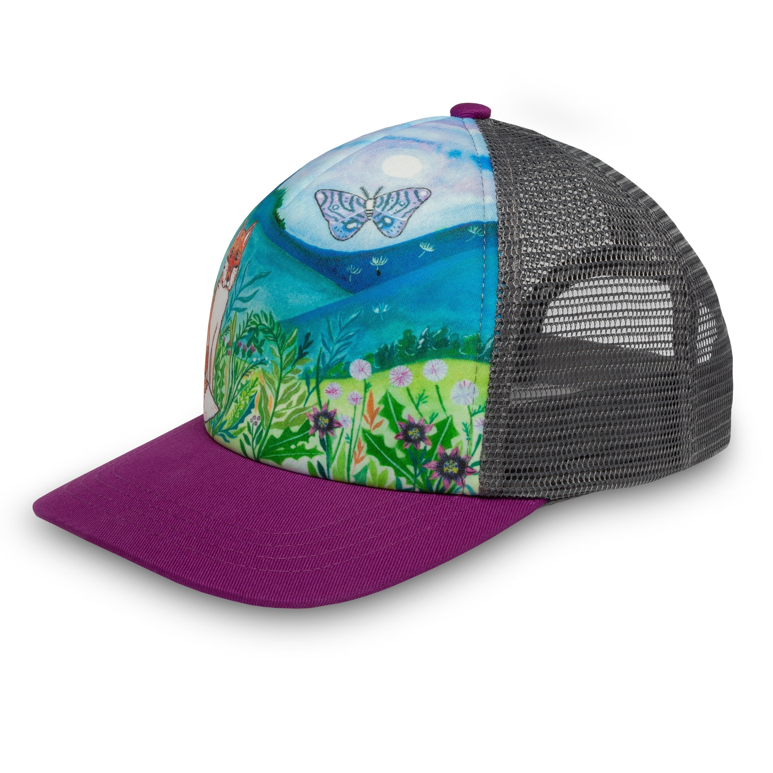 Kids' Moonflower Fox Trucker K6