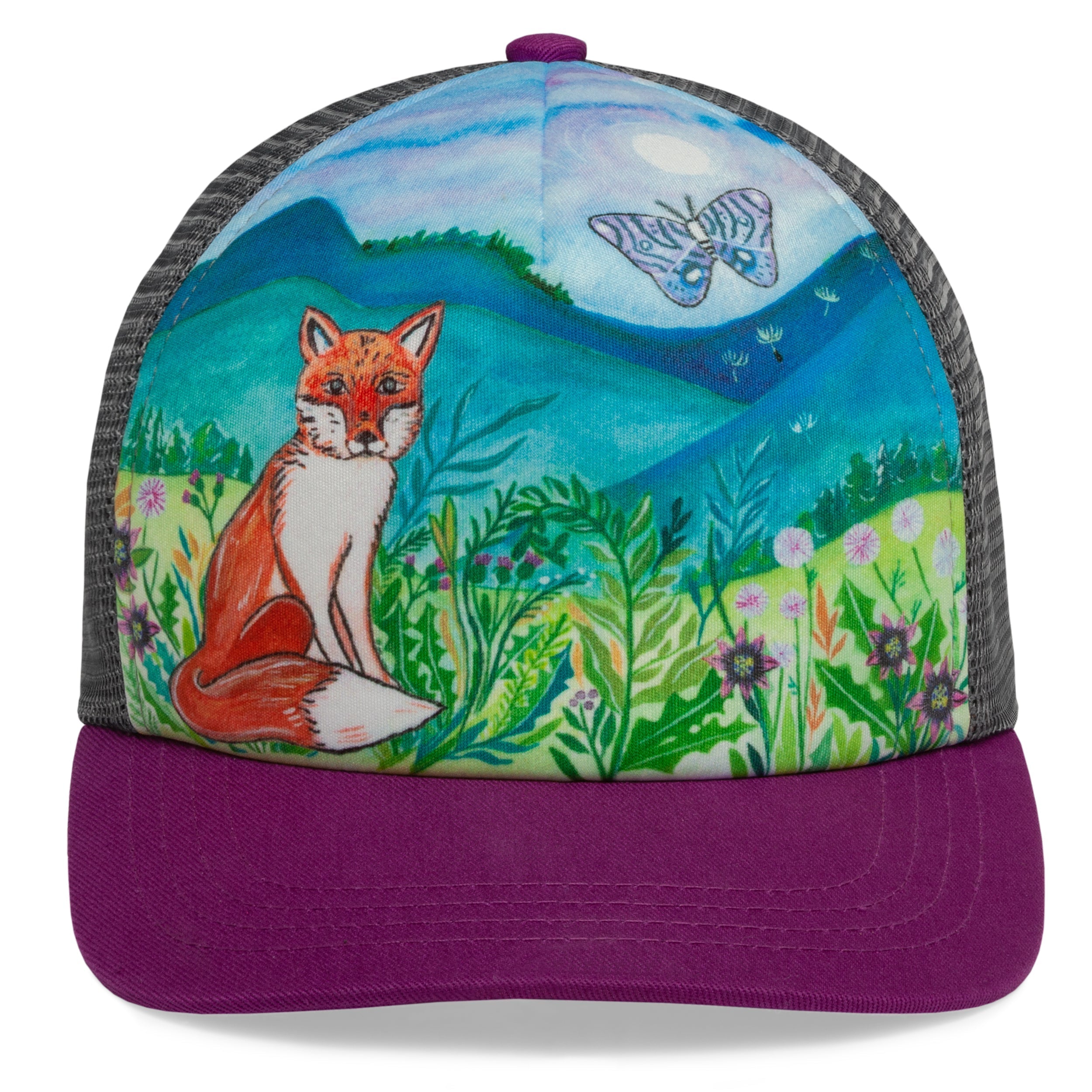 Kids' Moonflower Fox Trucker K6