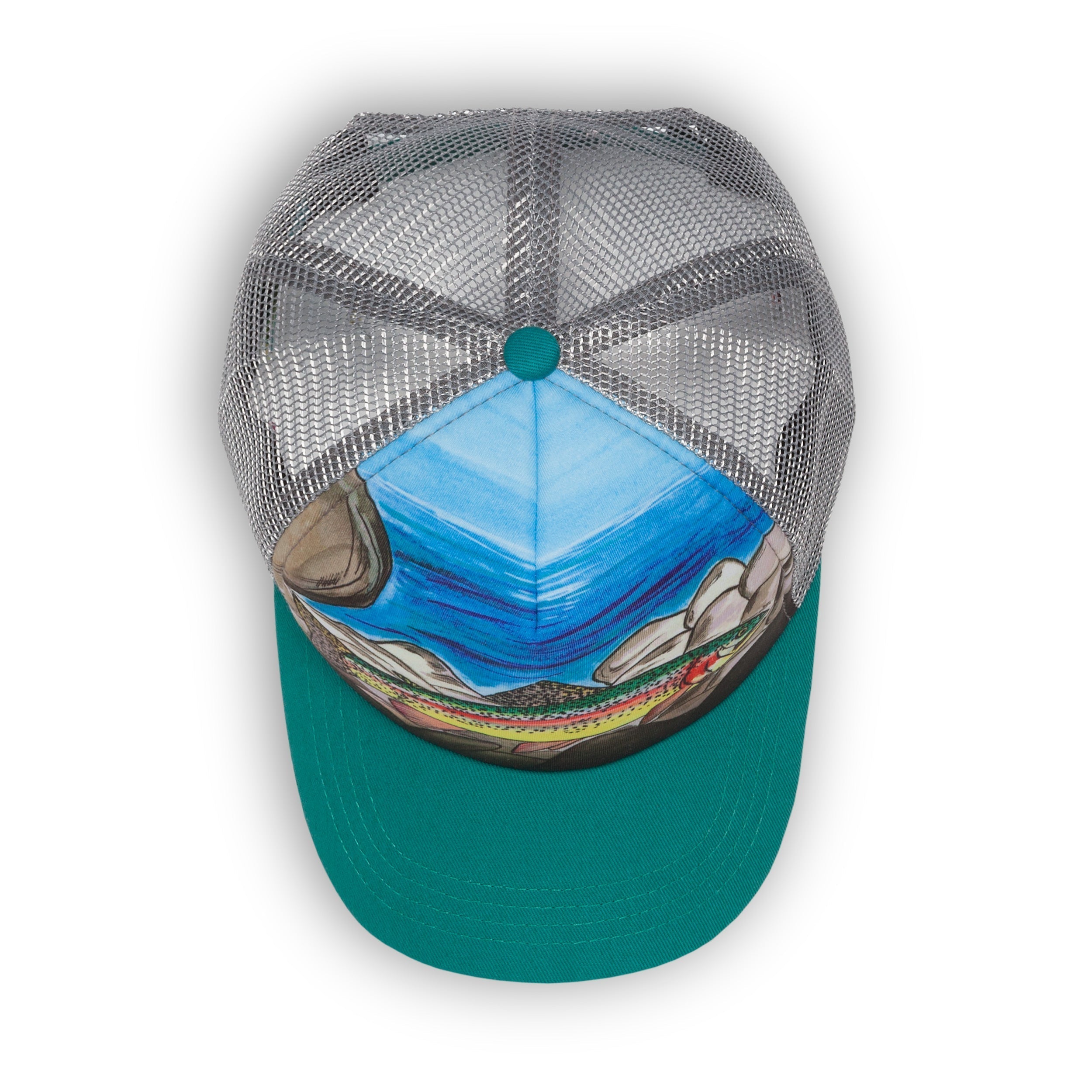 Kids' Rainbow Trout Trucker J3