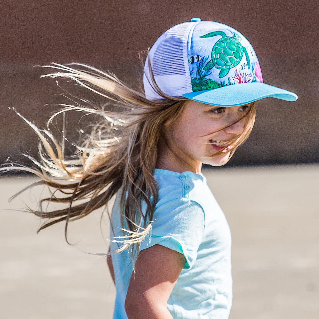 Kids' Sea Turtle Trucker - SALE V1