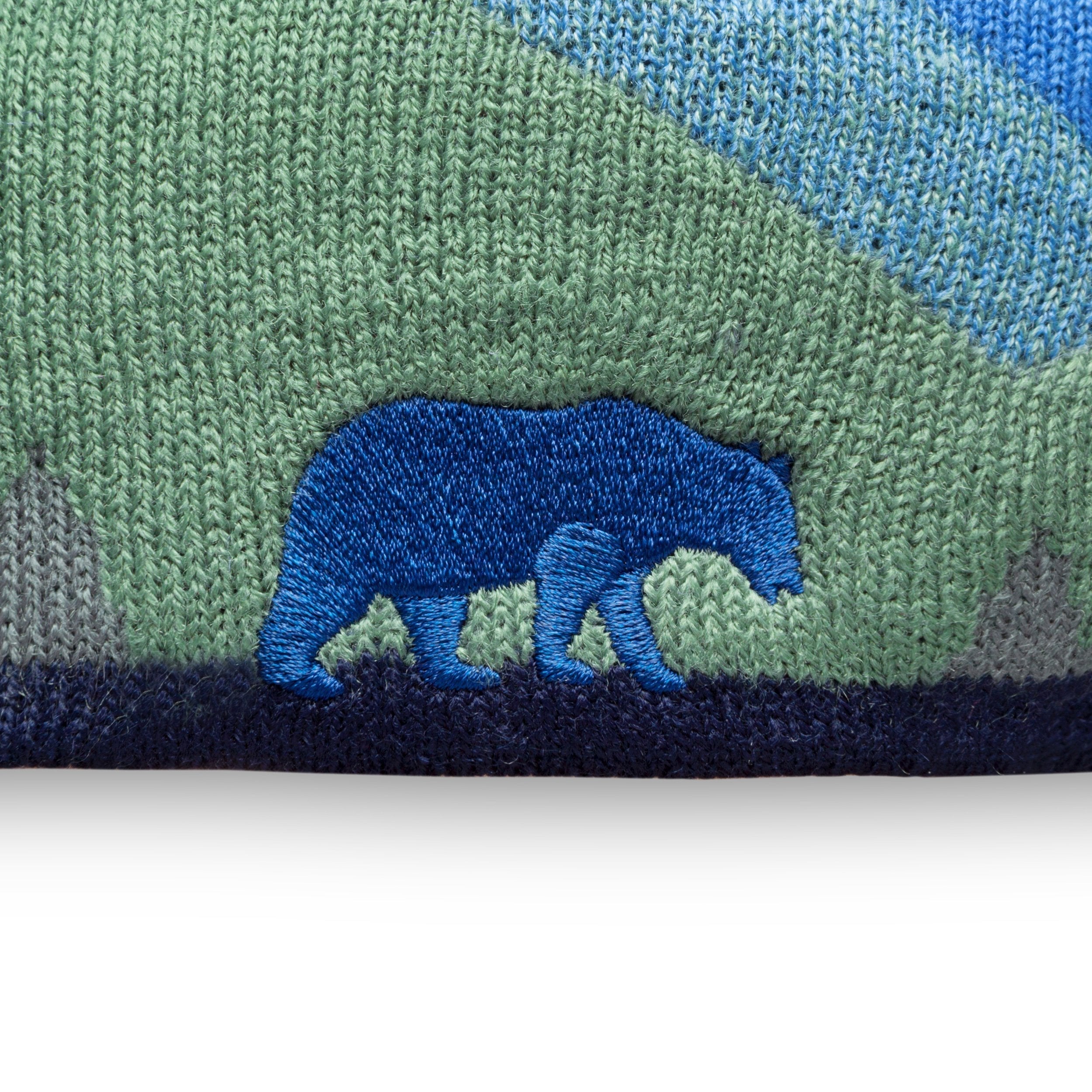 Kids' Forest Bear Beanie Q0