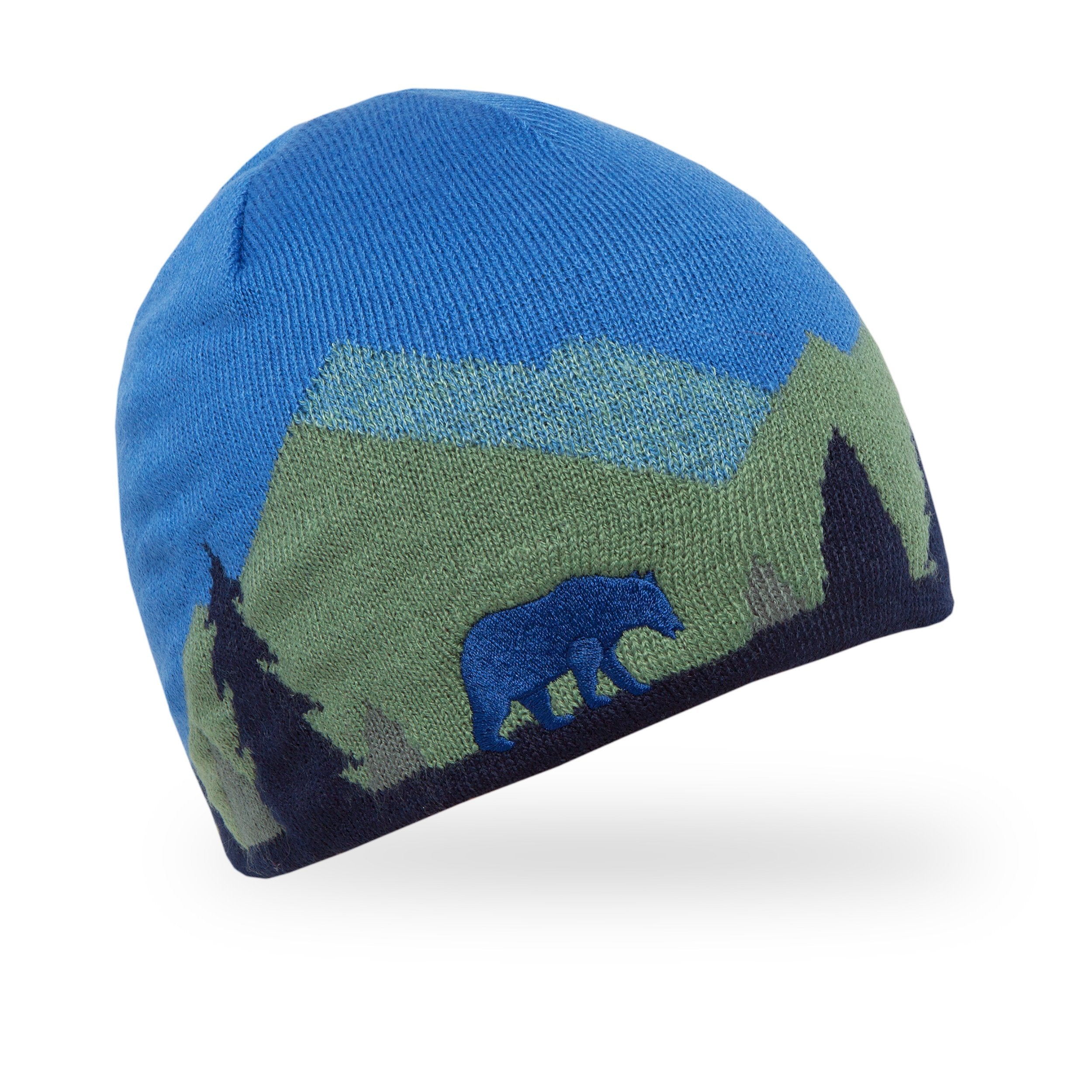 Kids' Forest Bear Beanie Q0