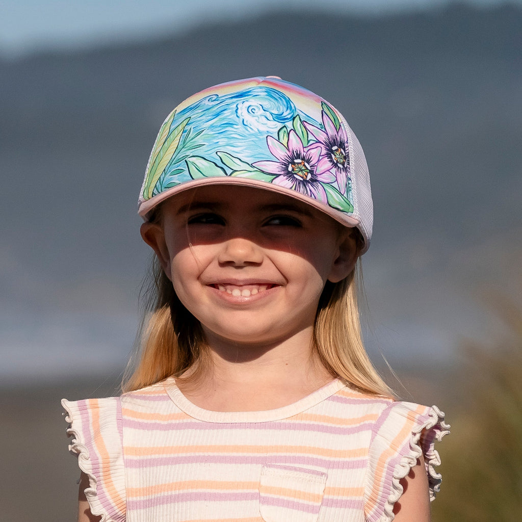 Kids' Passionflower Trucker E3
