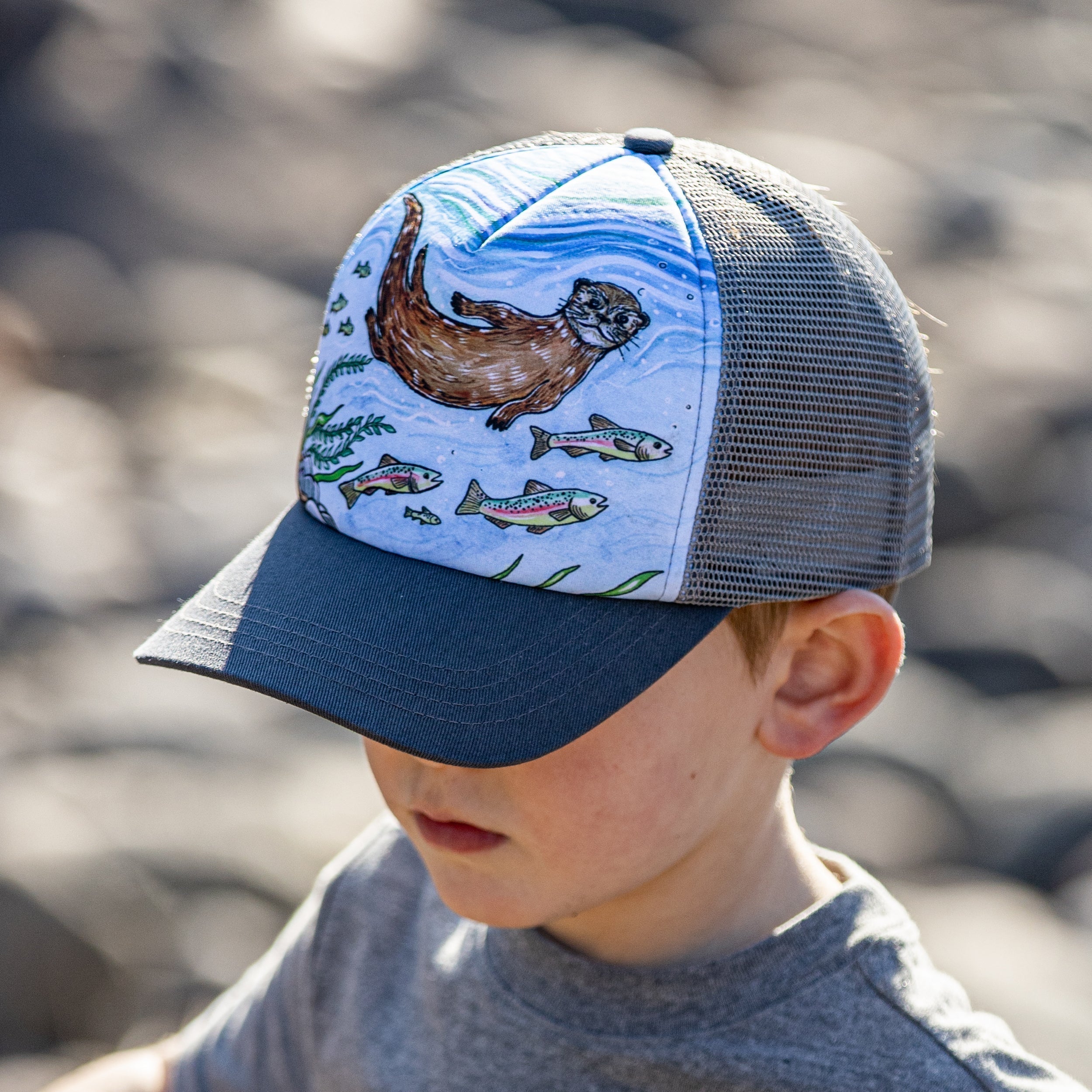 Kids' River Otter Trucker Z6