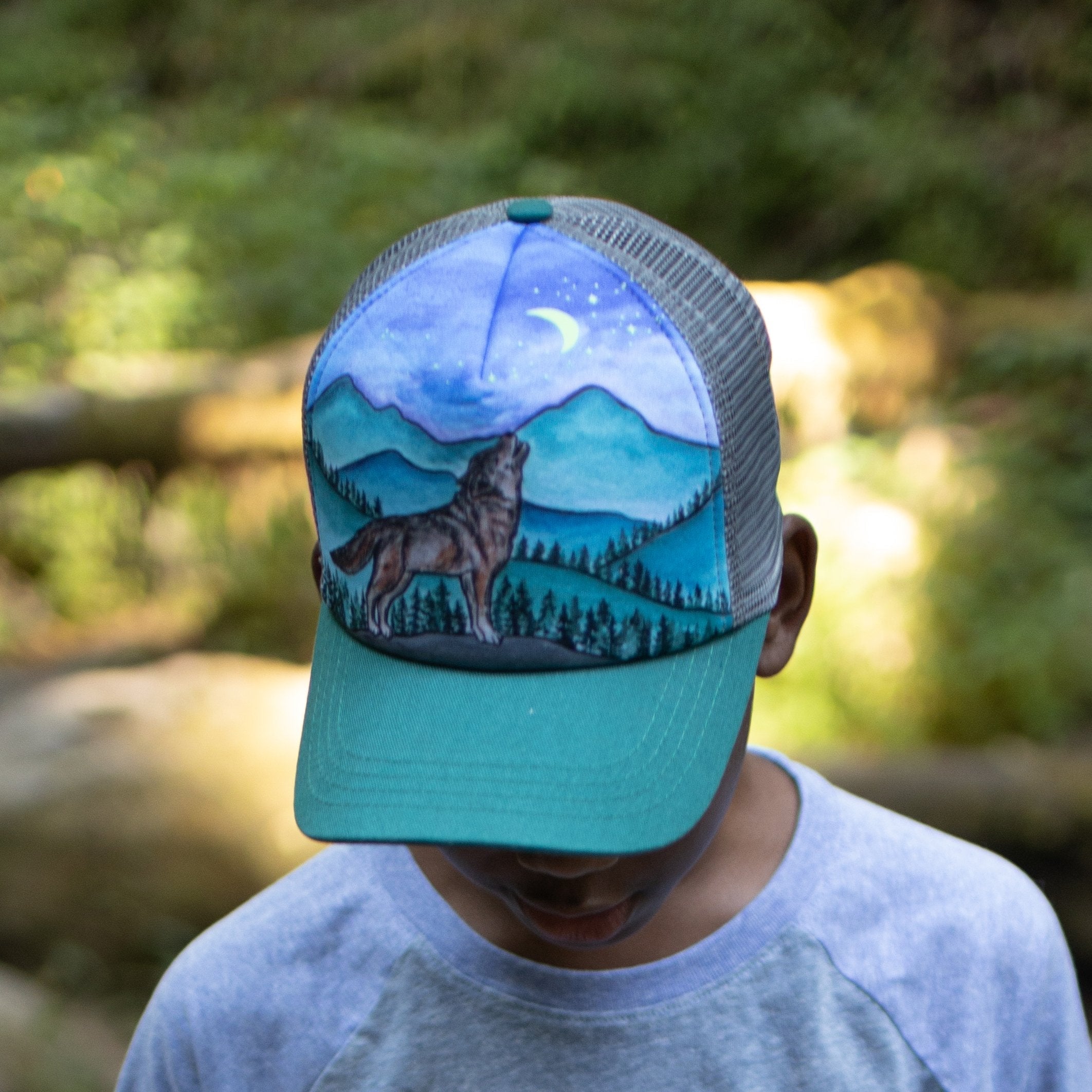 Kids' Lone Wolf Trucker Q9